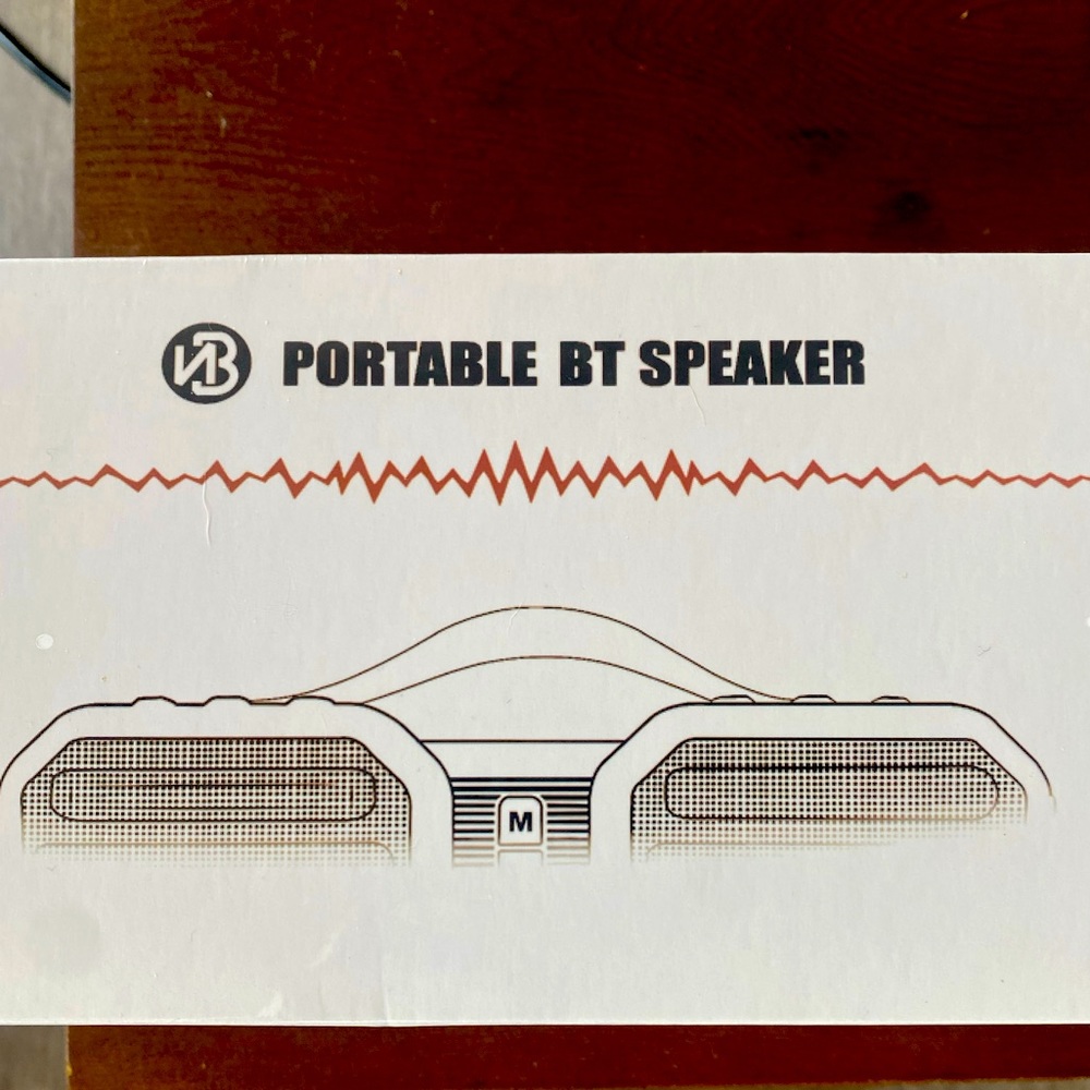 Portable Bluetooth speaker indoor/outdoor